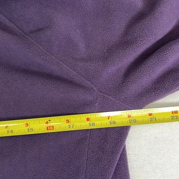 Old Navy Active Purple Full Zip Pocketed‎ Hoodie - SZ: Large - Picture 3 of 7